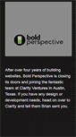Mobile Screenshot of boldperspective.com